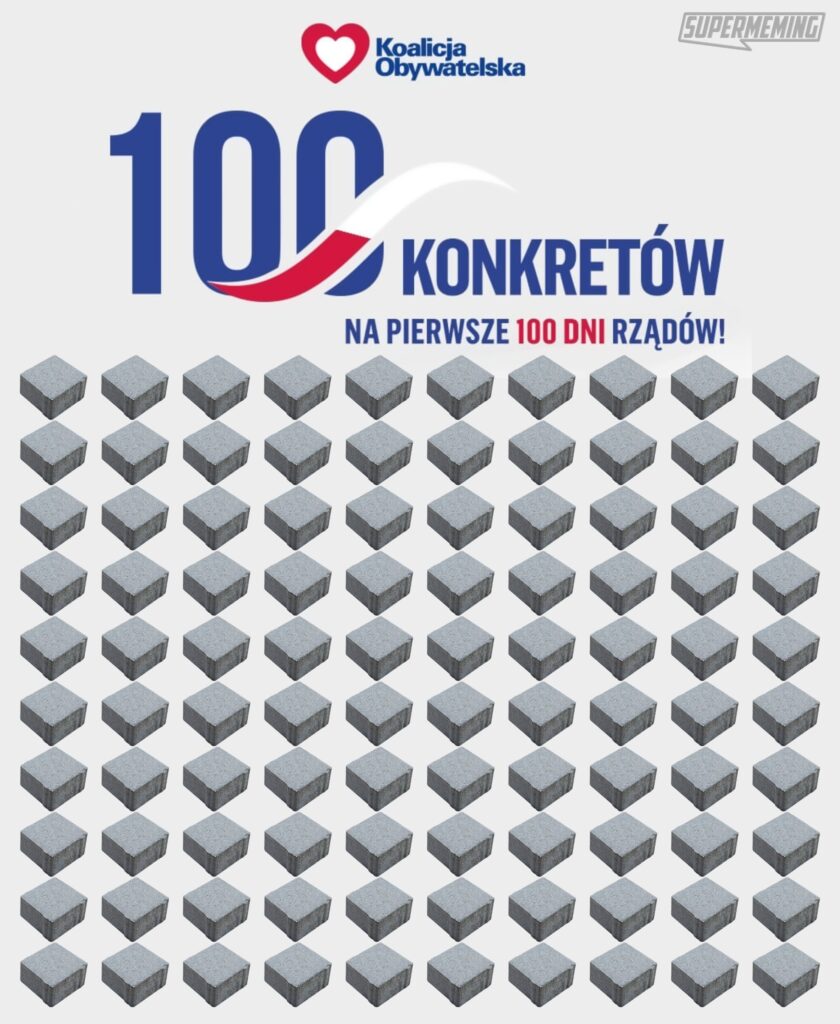 100 klamstw w 100 dni SM