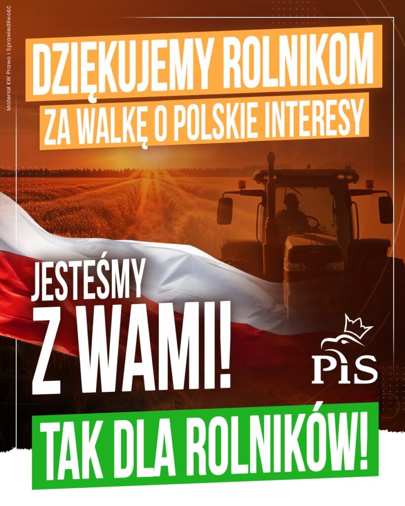 Falszywy PiS dla rolnikow