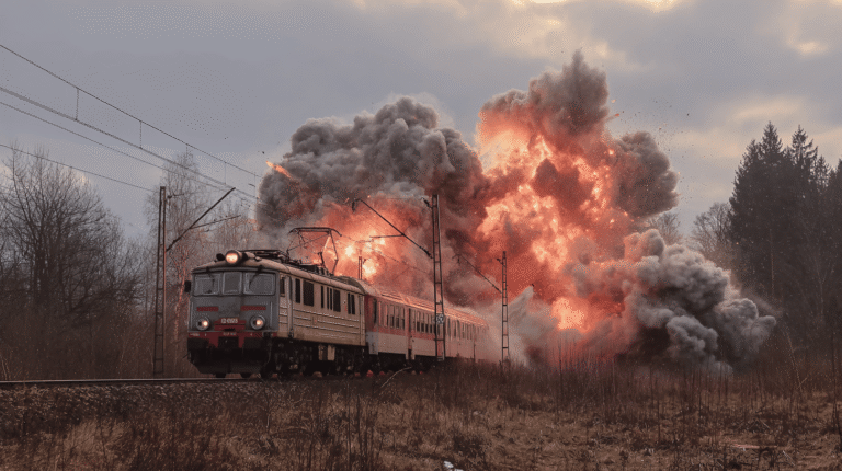 Wyższy poziom terroryzmu PO próbie wysadzenia pociągu