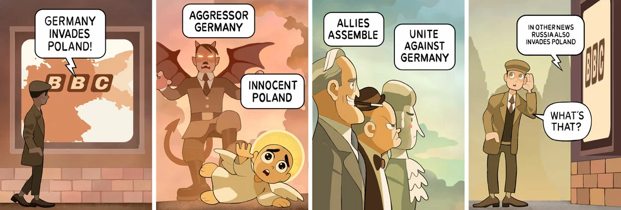 Niewinna Polska komiks