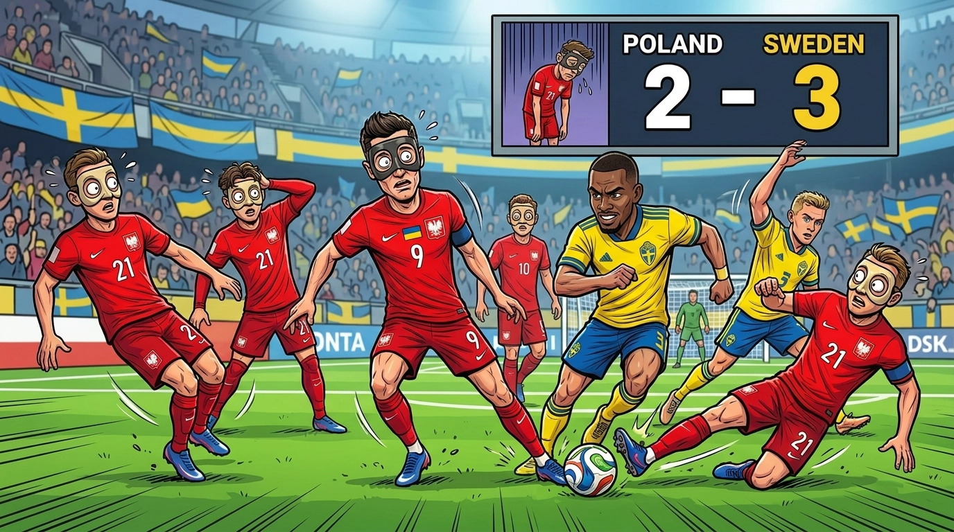 Szwecja Polska 3 2 miniaturka