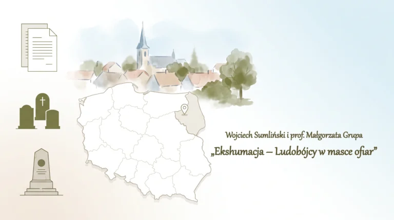 Wojciech Sumliński i&nbsp;prof.&nbsp;Małgorzata Grupa – „Ekshumacja – Ludobójcy w&nbsp;masce ofiar”